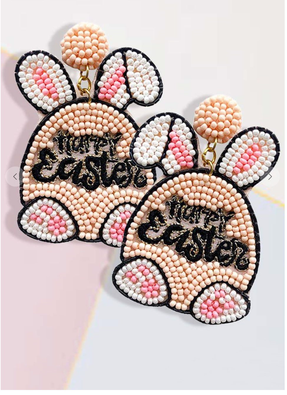 Baby Pink Easter Earrings